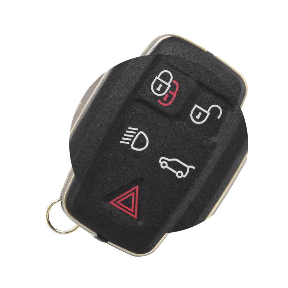 Til land rover discovery 4 sport freelander bilnøgle shell smart fjernbetjening fob cover cover key 5 button keyless entry accessorie