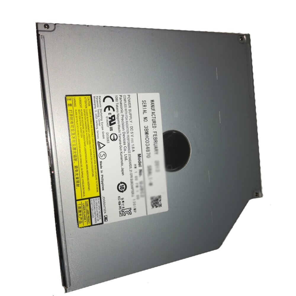 Lecteur optique interne pour HP 425 430, graveur de CD DVD-RW SATA 12.7mm,