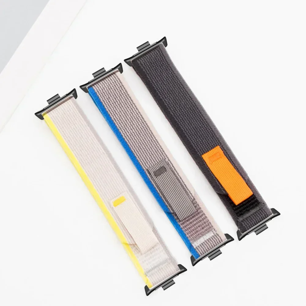 Nylon Loop Strap For Xiaomi Redmi Watch 5 Watch 4 Wristband Sport Breathable Bracelet For Mi band 9 Pro/8 Pro band Accessories