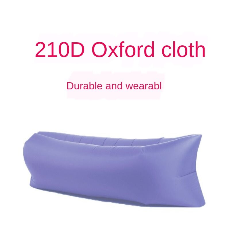 Outdoor inflatable bed Inflatable sofa Inflatable mattress Lazy sofa Portable sofa Beach lounger: Auburn