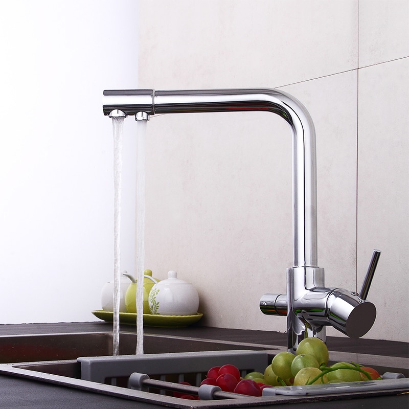 Brauer Chrome Edition Wastafelmengkraan opbouw - laag - model a - chroom - 5-CE-001