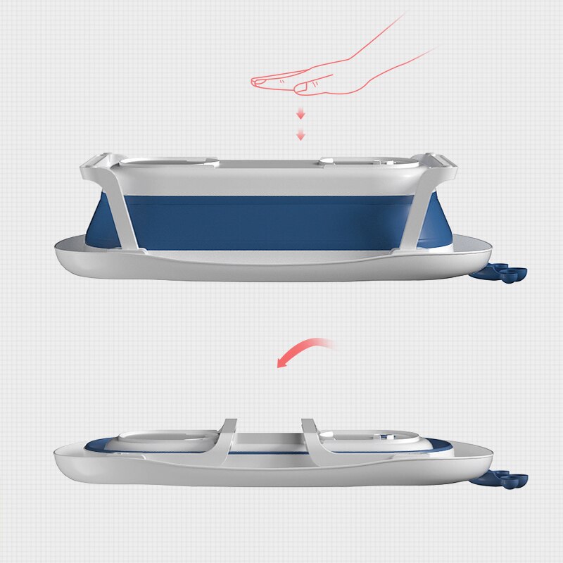 Baby Products Foldable Baby Bath Tub Plastic Baby Tubs For Bathing