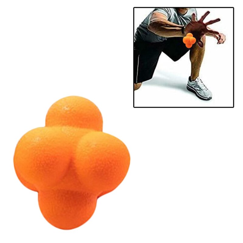 Reaction Balls Rubber Reaction Bounce Balls for Agility Reflex Coordination Training Hand-Eye Coordination and Speed