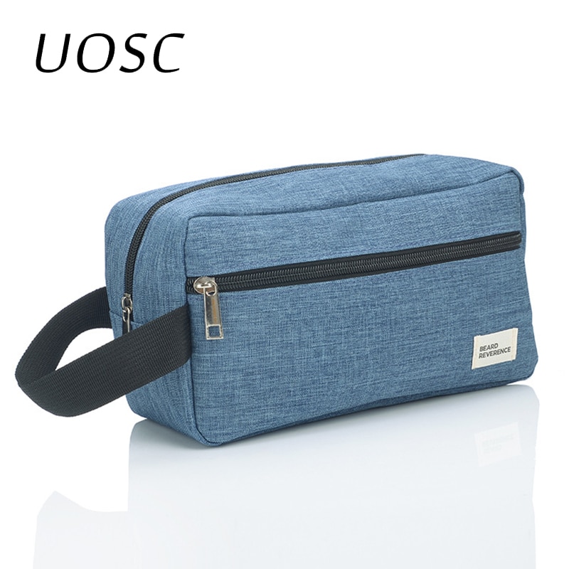 UOSC Cosmetic Bag For Men Organizers Women Travel Necessaire Waterproof Ladies Makeup Bag Men Beauty Case Pack Up The Wash Bags