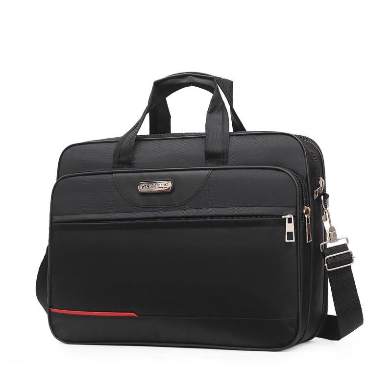 High-Capacity Business Briefcase - Laptop & Document Organizer Bag for Office & Weekend Travel (Durable Storage Solution)