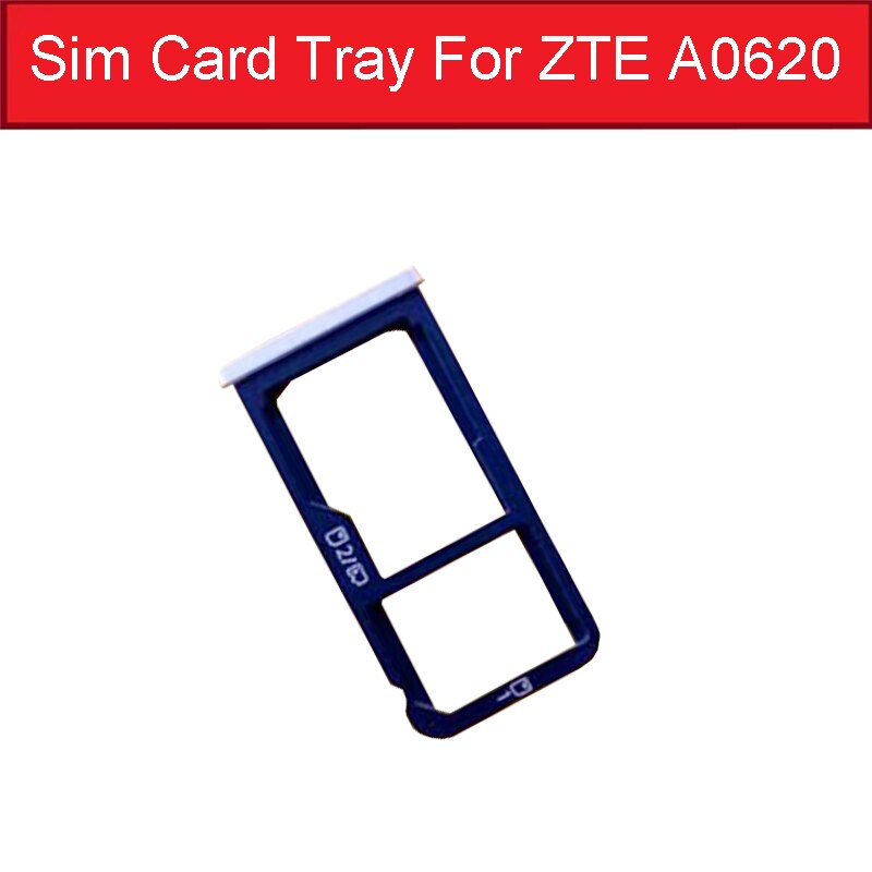 Sim Card Tray Holder Slot Voor ZTE YuanHang 5 Plus A0620 SD SIM Kaart Lade Adapter Flex Kabel Vervangende Onderdelen