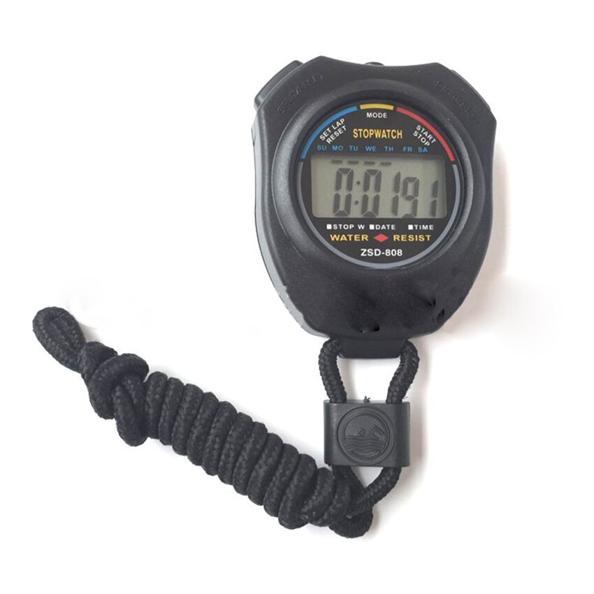 Two-way Stopwatch Multi-functional Eletric Timer Kitchen Cooking Countdown Watch Handheld Digital Sports Stopwatch