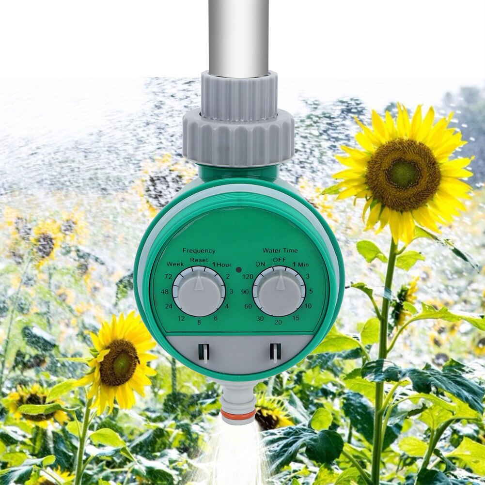 Minuterie d'arrosage de jardin robinet à tournant sphérique automatique électronique numérique minuterie d'eau programmateur d'irrigation de jardin à la maison fleurs intelligentes