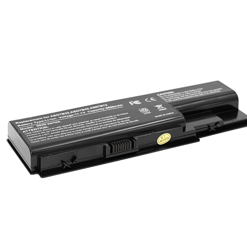 Golooloo-batería para portátil, 6 celdas, para Acer Aspire AS07B31 AS07B41 5920 5920G 5315 5520 6935 6930 AS07B42 AS07B51 AS07B72