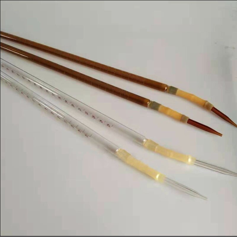 Glassware base buret 10ml / 25ml / 50ml brown transparent grade A