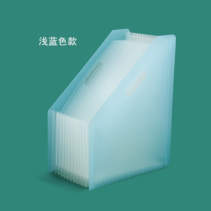 1Pc File Folder Document Paper Organizer Storage Holder Multilayer Expanding Box School Office Stationery File Desktop Storage: C