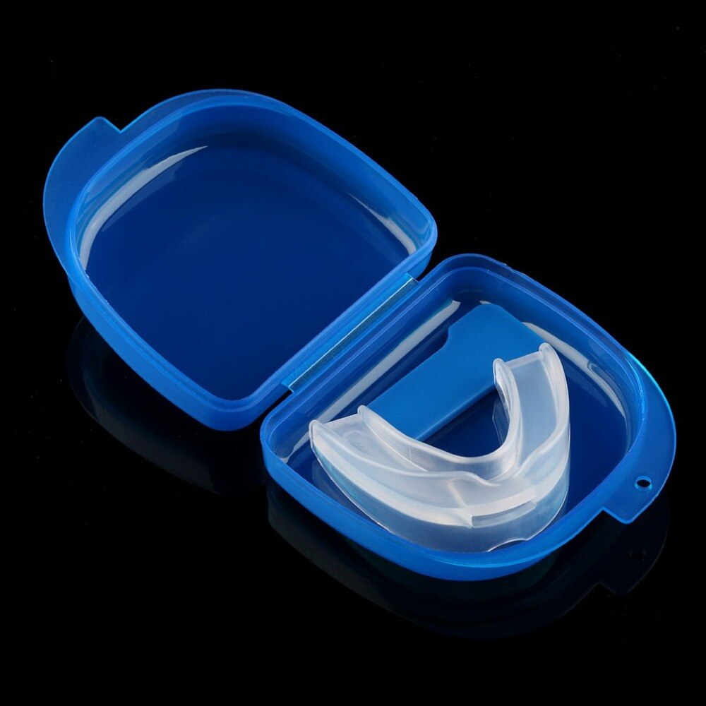 Mouth Guard Stop Tandenknarsen Anti Snurken Bruxisme Slaap Steun Elimineert Snurken Gezondheidszorg Beauty Accessoires Met Case Box