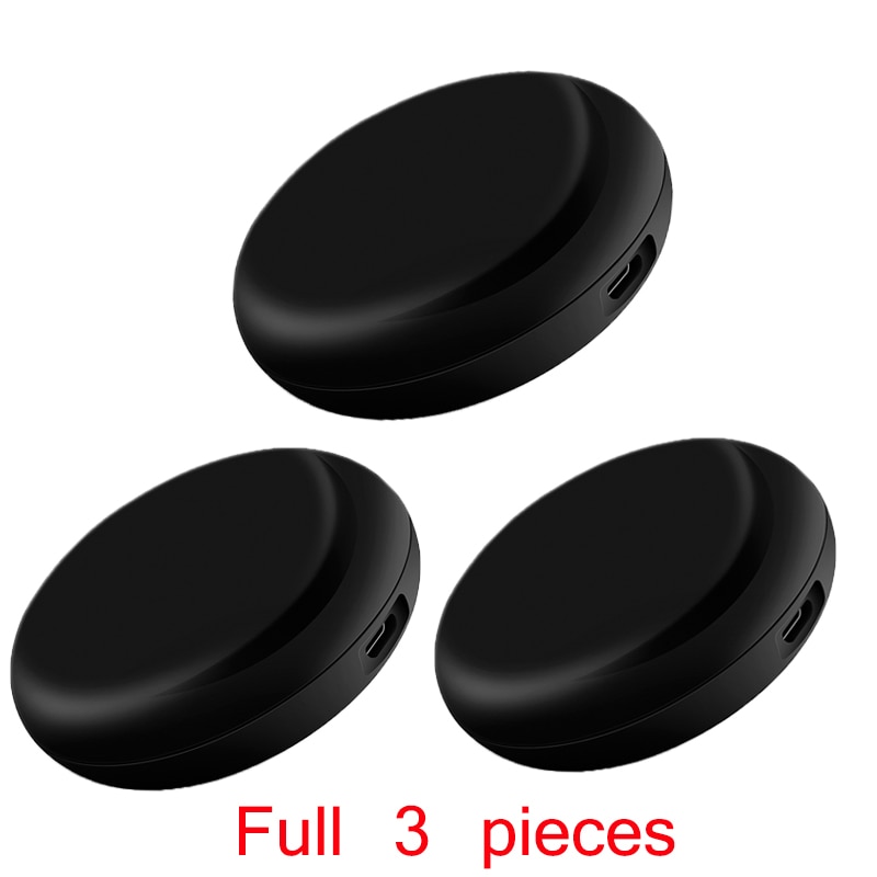 Smart WiFi IR Remote Controller Mini Smart Home 360° 10m Remote Control Switch For TV Air Conditioning Appliances Voice Control: Full 3 pieces