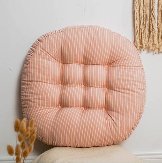 Futon Kussen Stoel Kussen Slaapkamer Erker Kantoor Rieten Stoel Ronde Super Zachte Verdikking Bureaustoel Stoel Kussen: Geel / 55x55cm