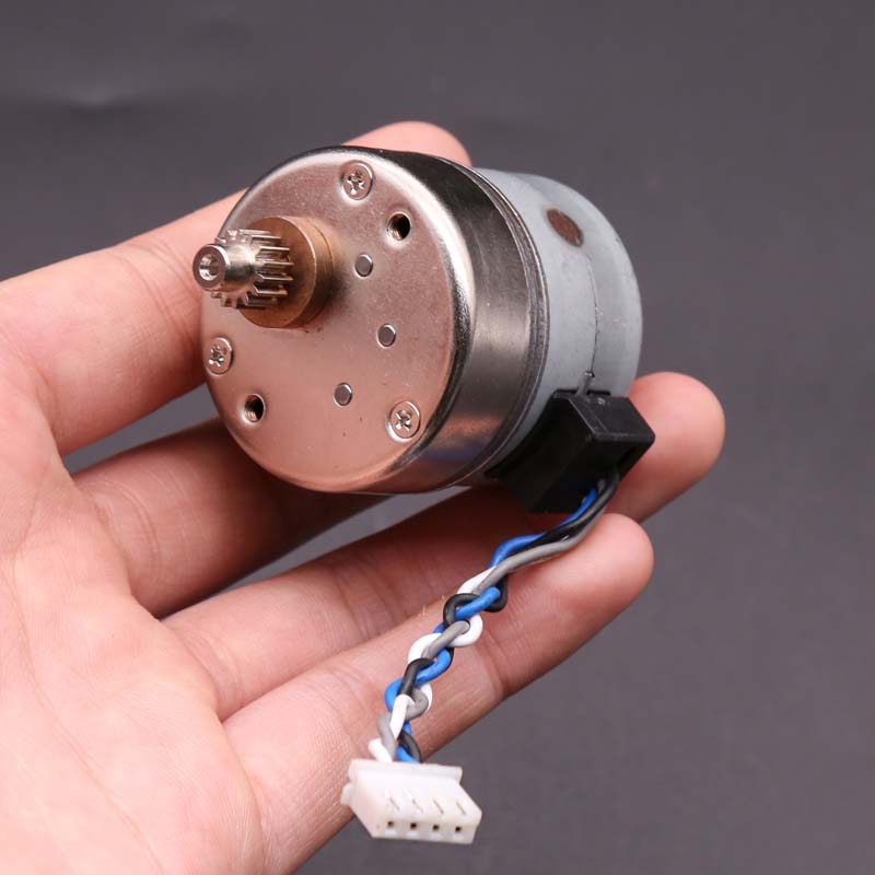 TIKO 35mm Stepper Motor 2-Phase 4-Wire Step Angle: 7.5 Degree Micro Stepping Motor with Metal Precision Gear for 3D Printer