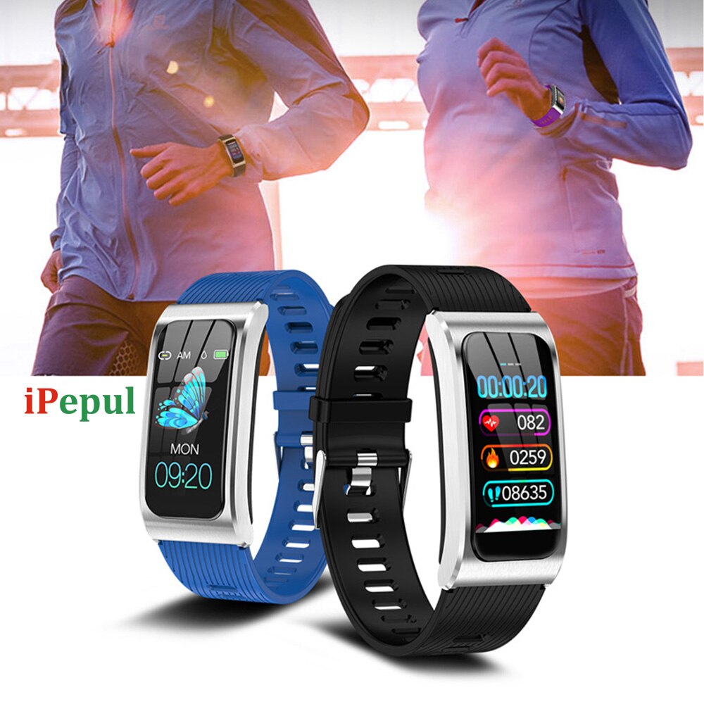 Slimme fitnessarmband, hartslagmeter, bluetooth sporthorloge, slaapmonitor, bloeddrukmeter, waterdicht