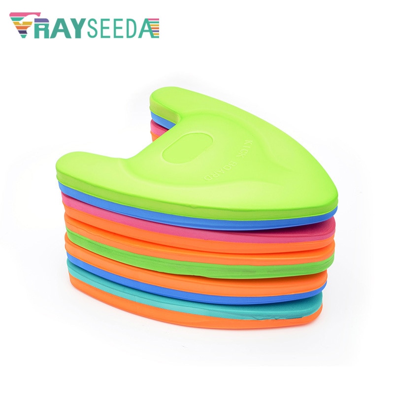 A Shaped Children Summer Swimming Kickboard Thicken Colorful EVA Floating Boards For Kids Beginners Swimming Safety Air Mattress