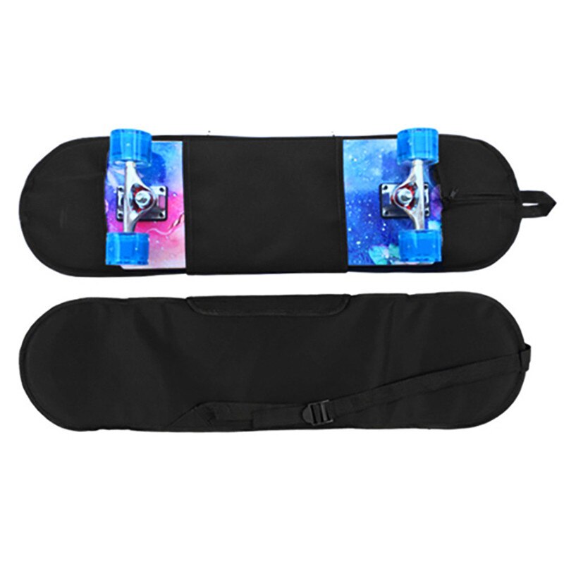 Hållbar bekväm bärbar skateboard ryggsäck lock longboard bär ryggsäck skateboard väska sport resväska väska: Uppgradera