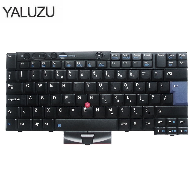 UK Laptop Keyboard for IBM for Lenovo X220 X220i X220T T400s T410 T510 W510 W520 T520I T510I T410I 45N2135 45N2170 UK