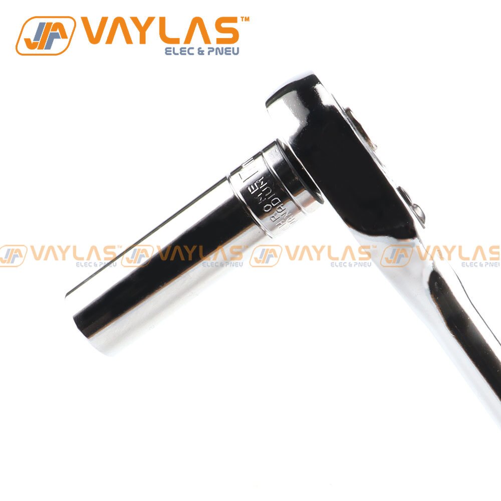 8-17mm Long Socket Set of Heads Mirror Finish 1/2 Inch Drive with Plastic Socket Rack for Socket Wrench Use