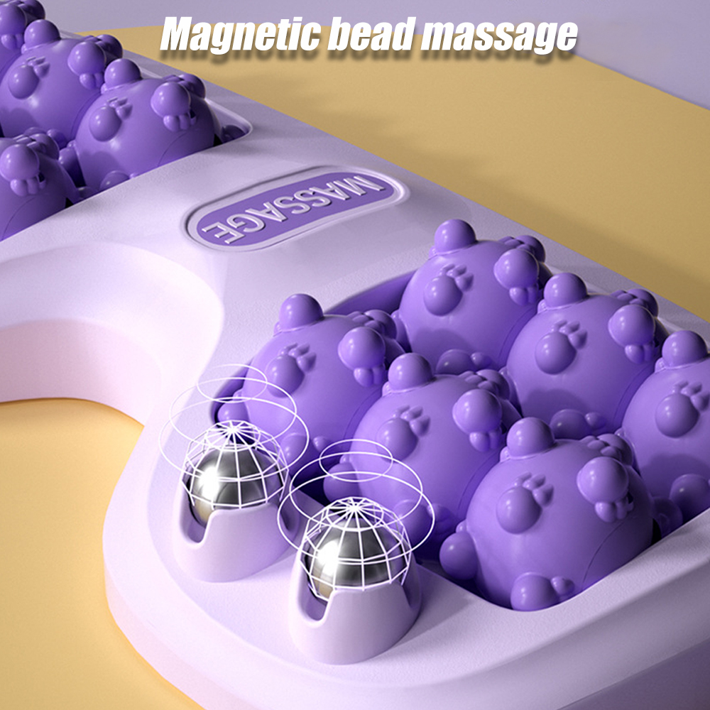 Voetmassage roller voetreflexologie acupunctuurtherapie lichaamsstijfheid yoga fitnesstraining spierontspanningstherapie massager