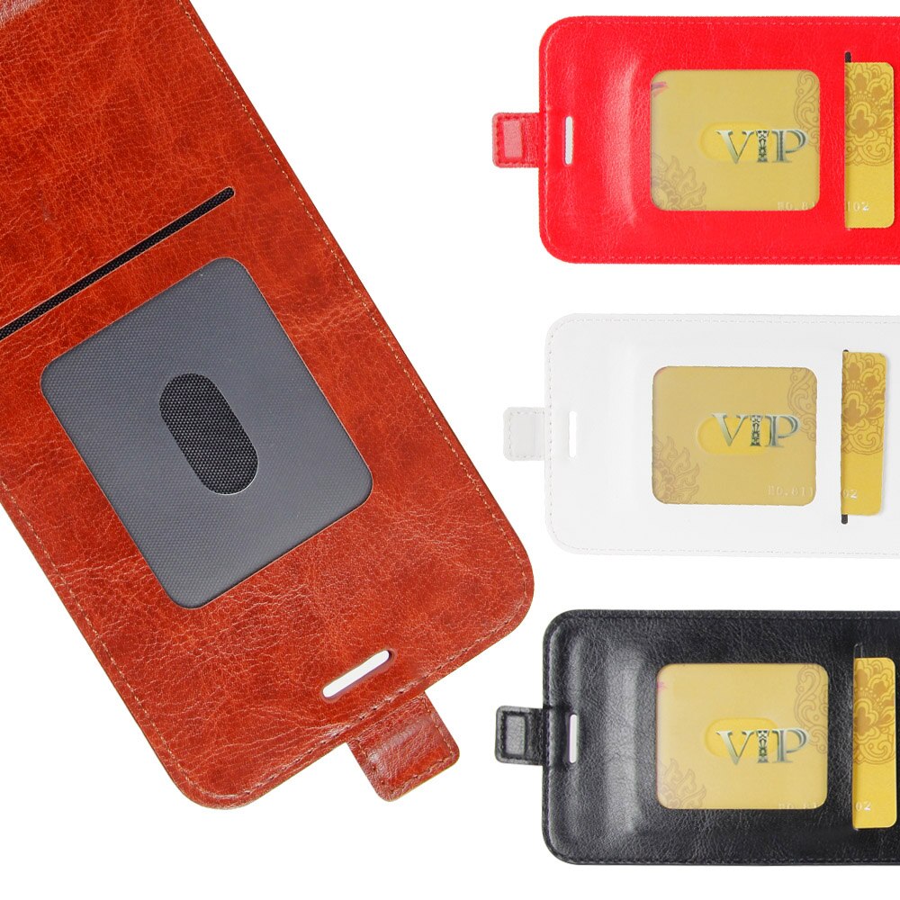 UP Down Leather Case For Motorola One Power P30 One P30 One ZOOM Phone Bag Vertical Flip Leather Cover Cases Card Slot Holster