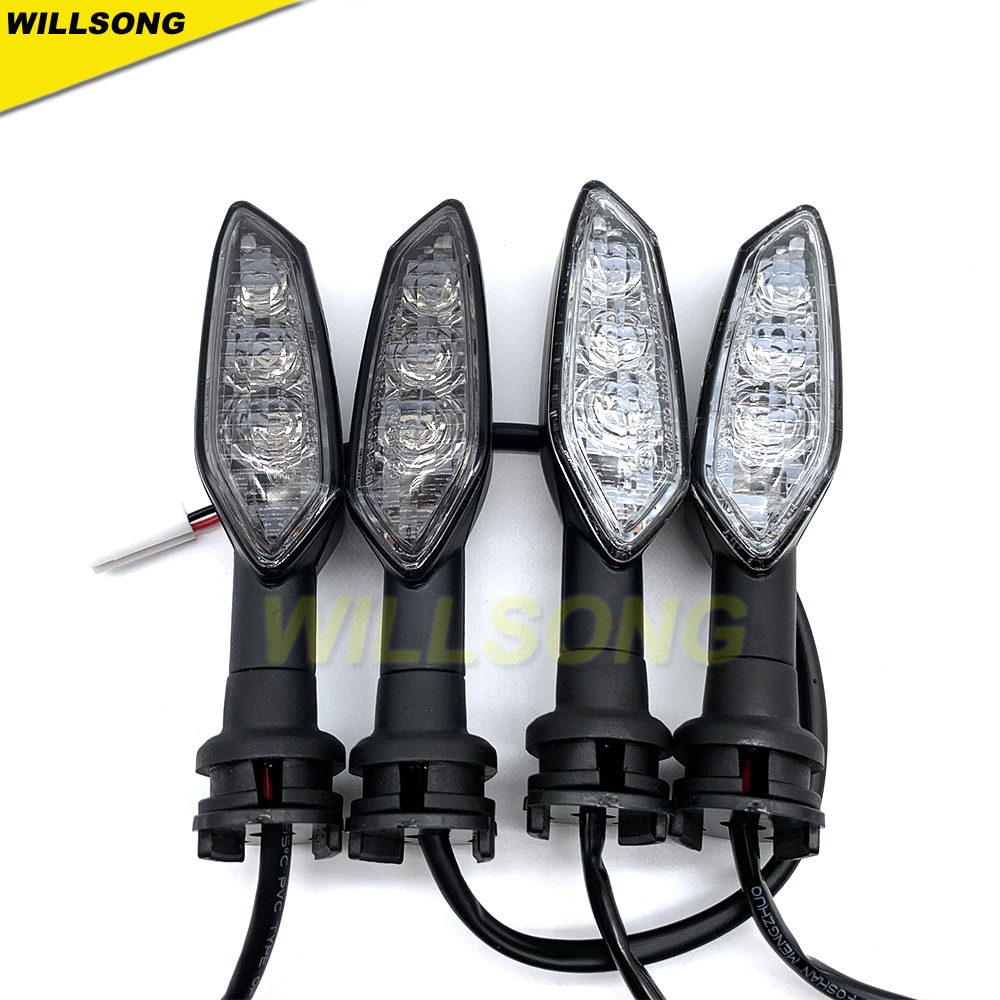 Luz LED intermitente delantera y trasera para YAMAHA MT 01/03/07/09/10/15/25 MT15 m-slaz 150 MT07 MT09 Tracer