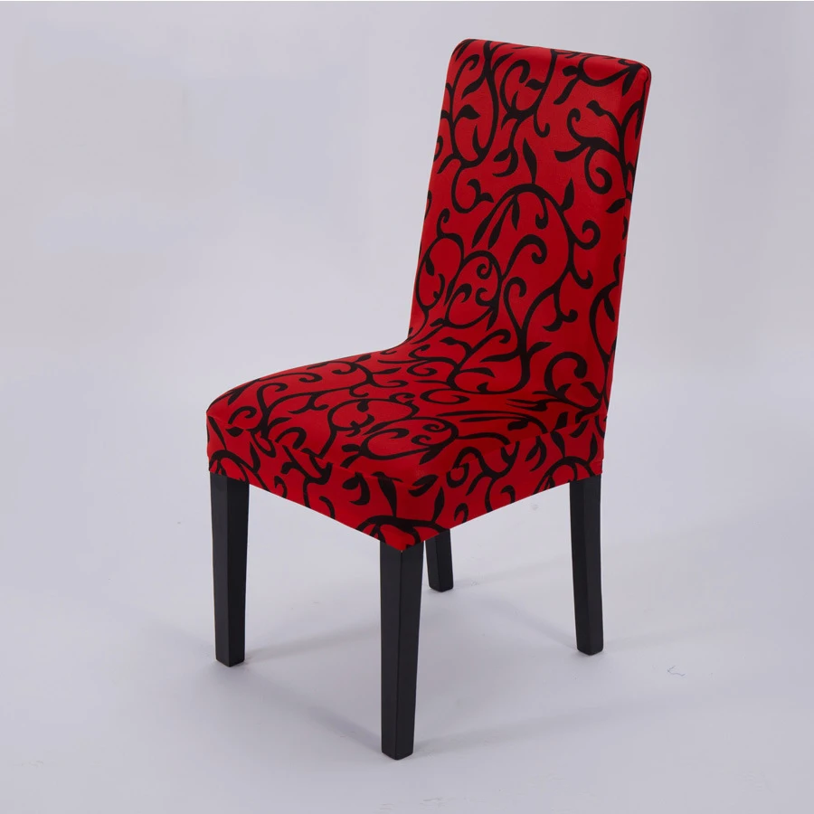 Stoffen Stoelhoes Voor Eetkamer Stoelen Hoezen Woonkamer Stoelhoes Voor Stoelen Voor Eetkamer/Keuken Stretch Stoel Hoes: YELLOW