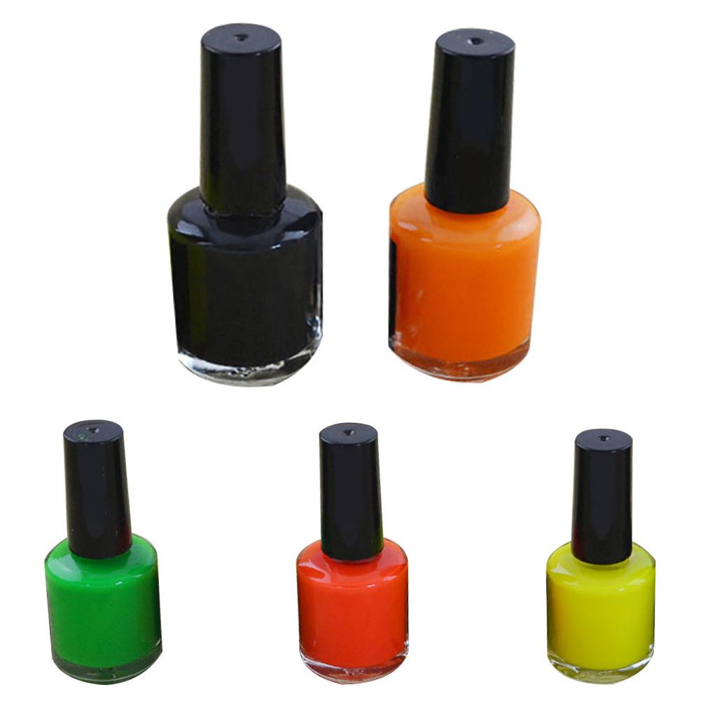 Boya flotante de pesca de 7 ml, reparación líquida fluorescente, indicador de pintura artesanal, aparejos, accesorios de herramientas de pesca
