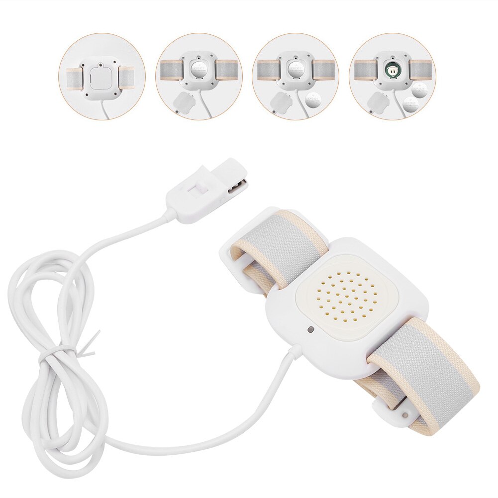 Draadloze Plaswekker 2-in-1 Verbeterde Enuresis Pee Vibration Timer Met Muziek Optioneel En Volumeregeling Zindelijkheidstraining