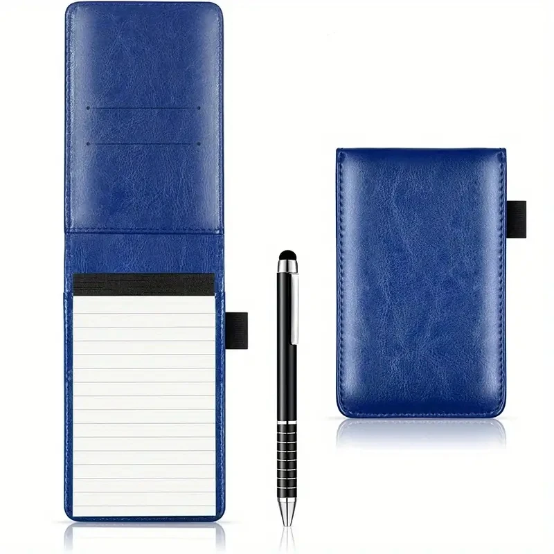 Small Pocket Notepad Diary Mini Portable Notebooks With Pen School Supplies Stationery Useful Office: Red