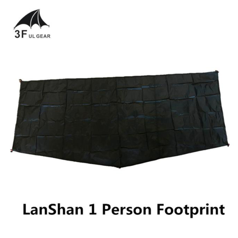 3f ul gear lanshan 1 telt fodaftryk vandtæt slidfast grundark original silnylon jorden klud 210*95cm