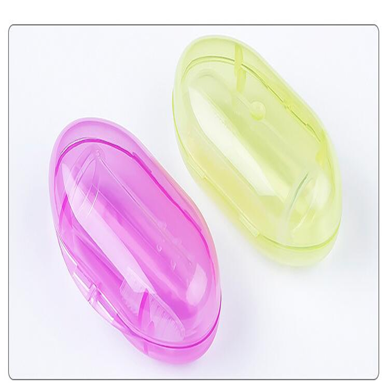 Baby Vinger Tandenborstel Silicon Tandenborstel + Doos Kind Tanden Reinigen Soft Silicone Baby Tandenborstel Rubber Schoonmaken Baby Borstel