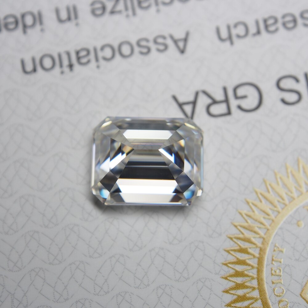 3*5 Mm Emerald Cut 0.27 Karaat Moissanite Steen Losse Moissanite Diamond