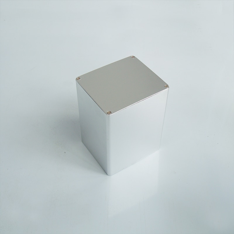 Aluminium Behuizing Doos PCB Instrument Doos DIY Elektronische Project Geval 96.5mm * 84mm * 125mm 8221