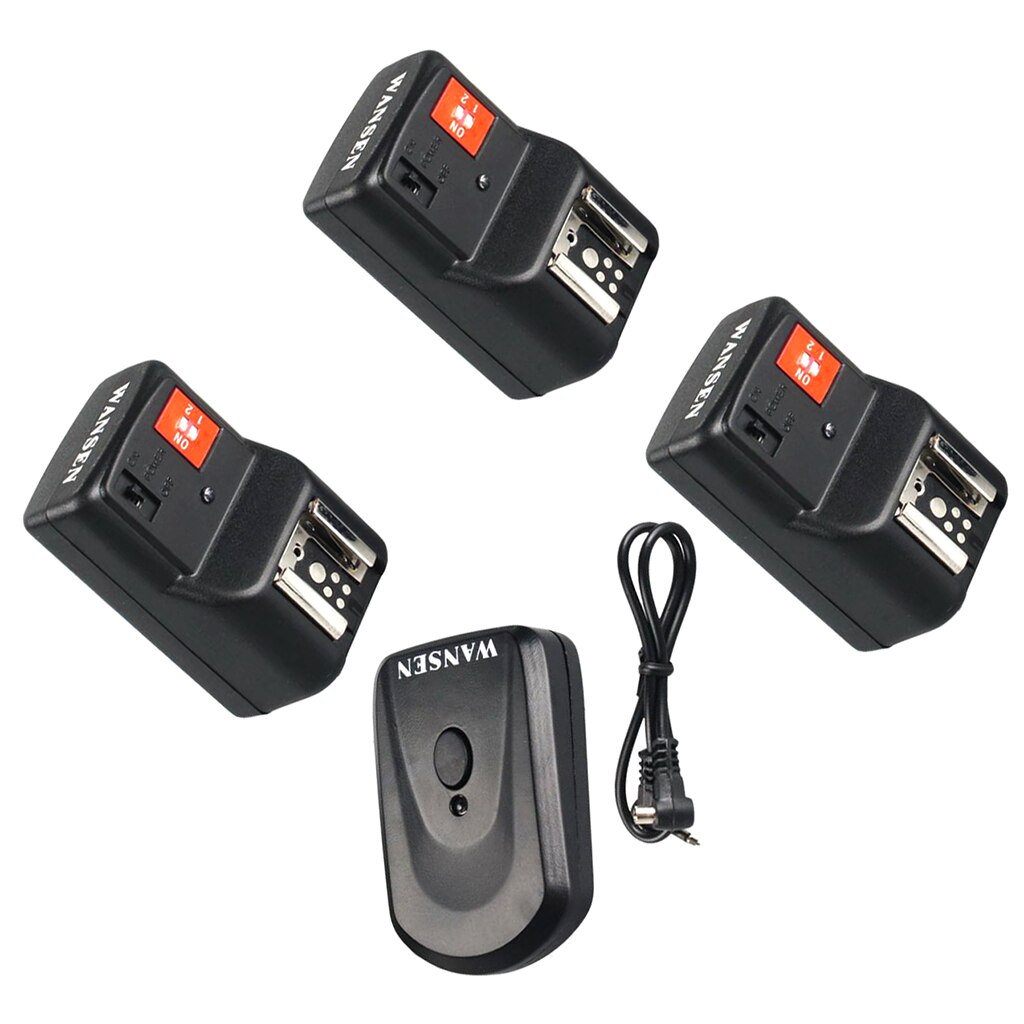 PT-04GY 4 canaux sans fil à distance Flash déclencheur stroboscopique clignotant pour les caméras