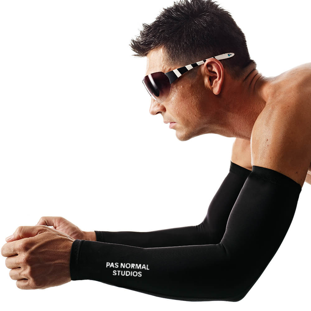 Manchons chauffe-bras PNS, Protection UV, sport de plein air, cyclisme, tissu de glace, Camping