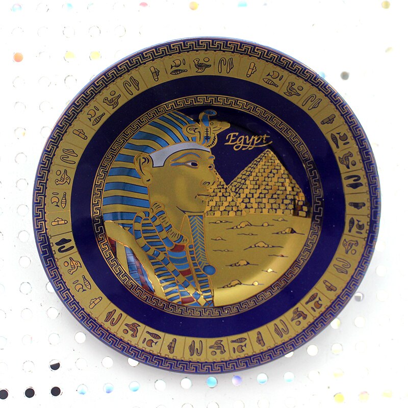 1PC styl egipski ściany wiszące płyty domu dekoracyjne bar dekoracja robić tła naczynia ozdoby ręcznie wykonane: 1884