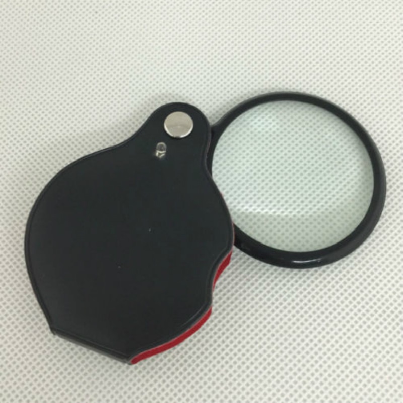 Mini Pocket 10x Opvouwbare Sieraden Vergrootglas Vergrootglas Voor High-Definition Optische Glazen Lezen Horloge Reparatie Eye Glass Loep