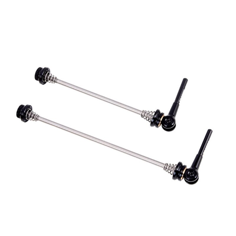 1 Set Mountain Road Bike Lightweight Quick Release Skewer Titanium Axle Hub: BK