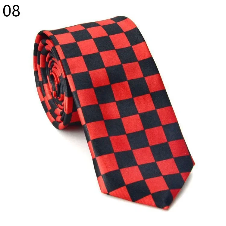 Corbata Sexy con estampado de notas de leopardo, corbatas sedosas y estrechas, delgada Corbata lisa, corbatas simples y elegantes, corbatas Unisex de ,: Gris oscuro