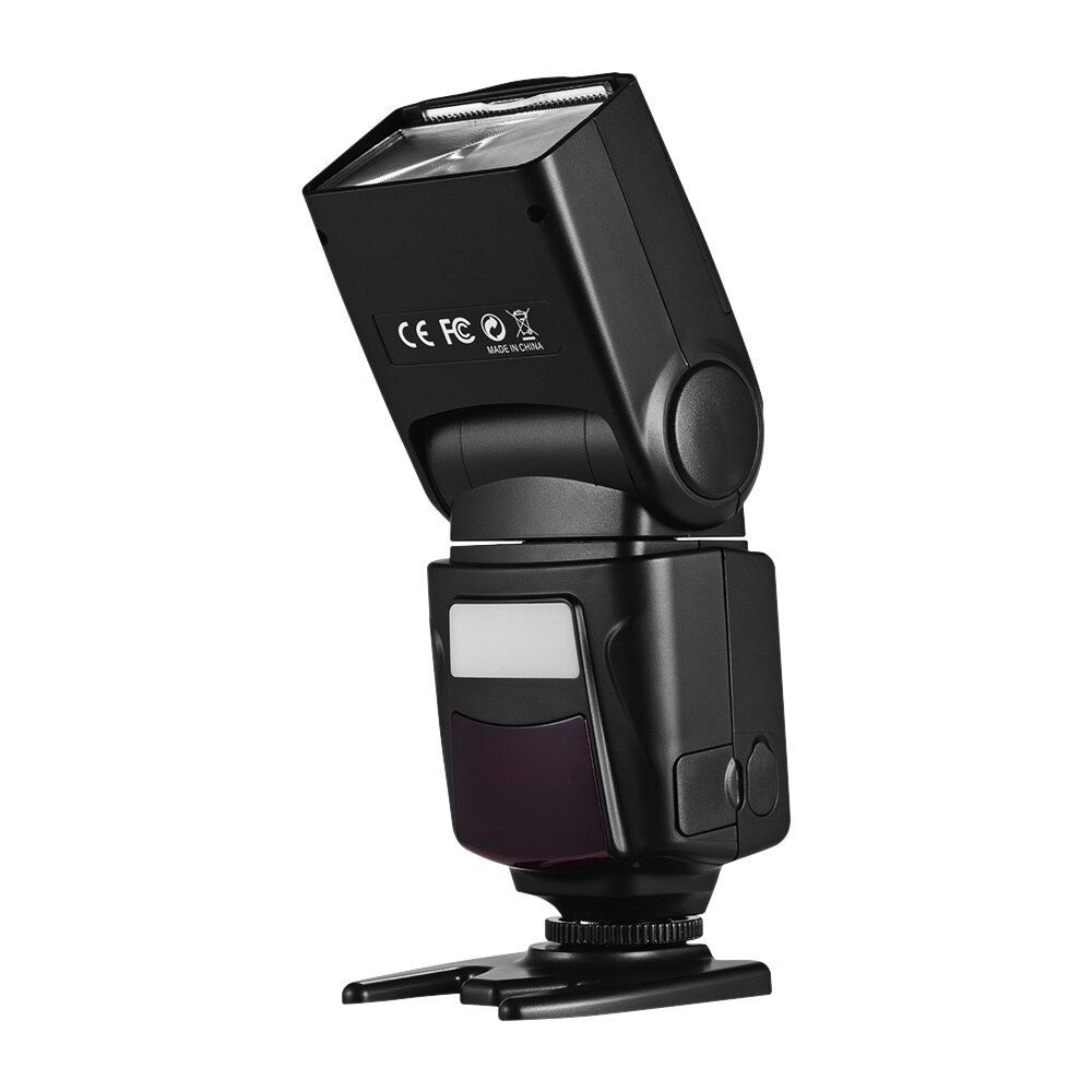 Professionele On-Camera Flash Speedlight Met Verstelbare Helderheid Led Licht Invullen Shoe Mount Voor Nikon Canon Dslr Camera 'S