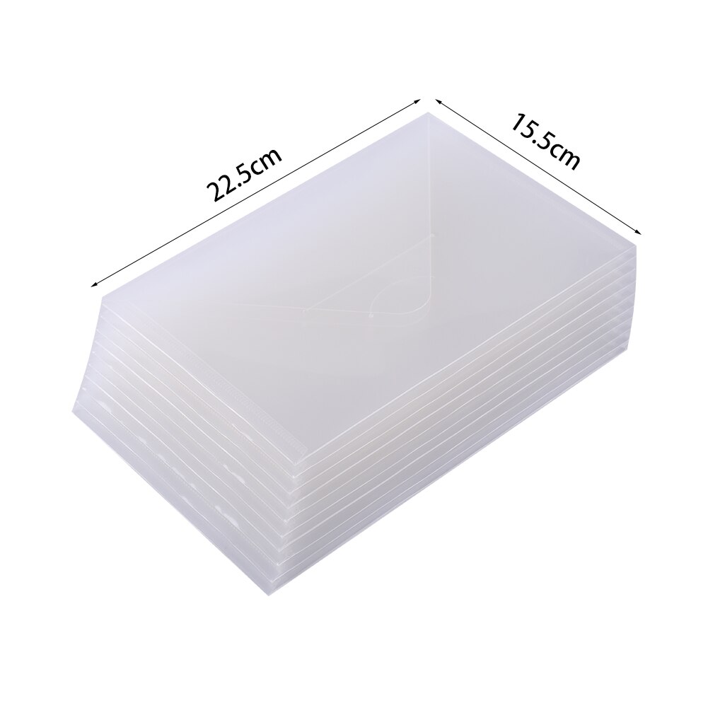 10Stck Schneiden Stirbt Briefmarken Organizer Taschen Klar Umschläge Scrapbooking Schablone Organisatoren Dekorative DIY Schimmel Lagerung Spielereien: 15.5x22.5CM