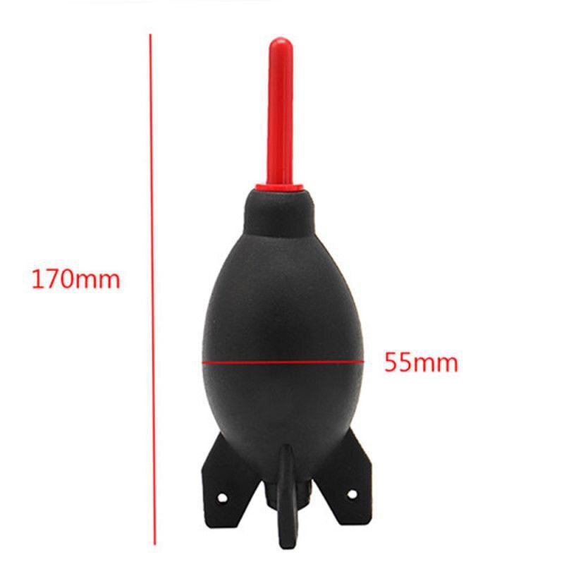 Rocket Air Blower Lens Cleaner SLR Camera Cleaning Tool Rocket Rubber Blower with Stand Fixed compressed air Easy To Clean