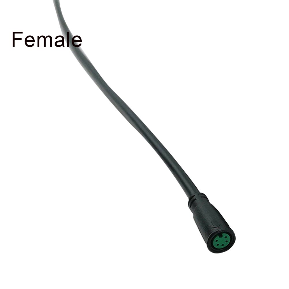 2 3 4 5 6 pin kabel julet stik vandtæt stik til ebike display kabel hun han kabler modificeret tilbehør: 5 pin hun