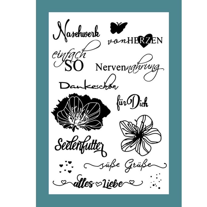 ZATWBS Lonely forest Clear Stamps For DIY Scrapbooking/Card Making/Album Decorative Rubber Stamp Crafts