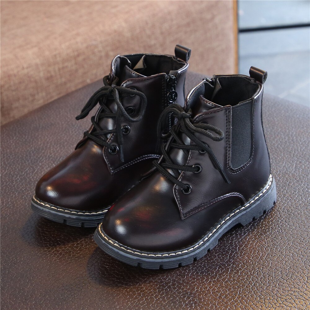 Comode scarpe da bambina per bambini stivali da bambino in gomma scarpe autunno stivali da bambina casuale di nuova moda per scarpe da bambino 21-30