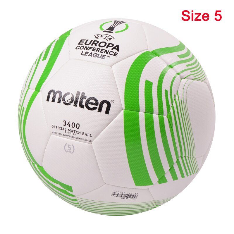 Molten Original Soccer Ball Size 3 Size 4 Size 5 PU/PVC/TPU League Match Training Fottball Balls futbol voetbal: F5C3400 Size 5