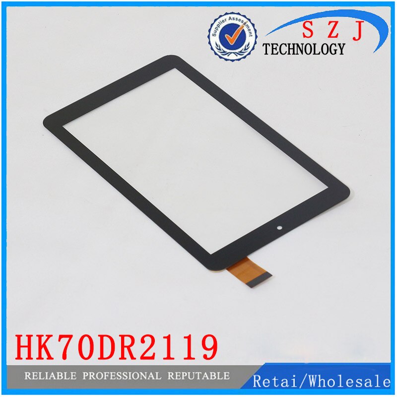 7 '' tommer  hk70 dr 2119 for tricolor  gs700 nettbrett erstatning kapasitiv berøringsskjerm digitizer glasspanel  hs1285