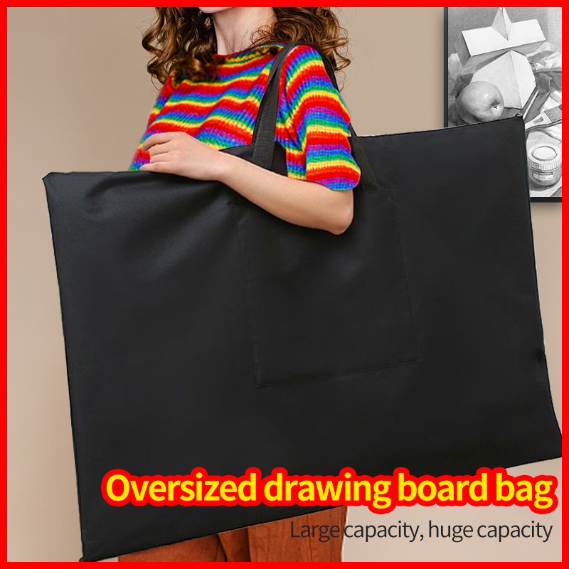 AngelMark-Bolsa para tablero de pintura de tela Oxford, impermeable, de gran capacidad, bolsa de dibujo Simple, conjunto de herramientas de dibujo para artistas y estudiantes